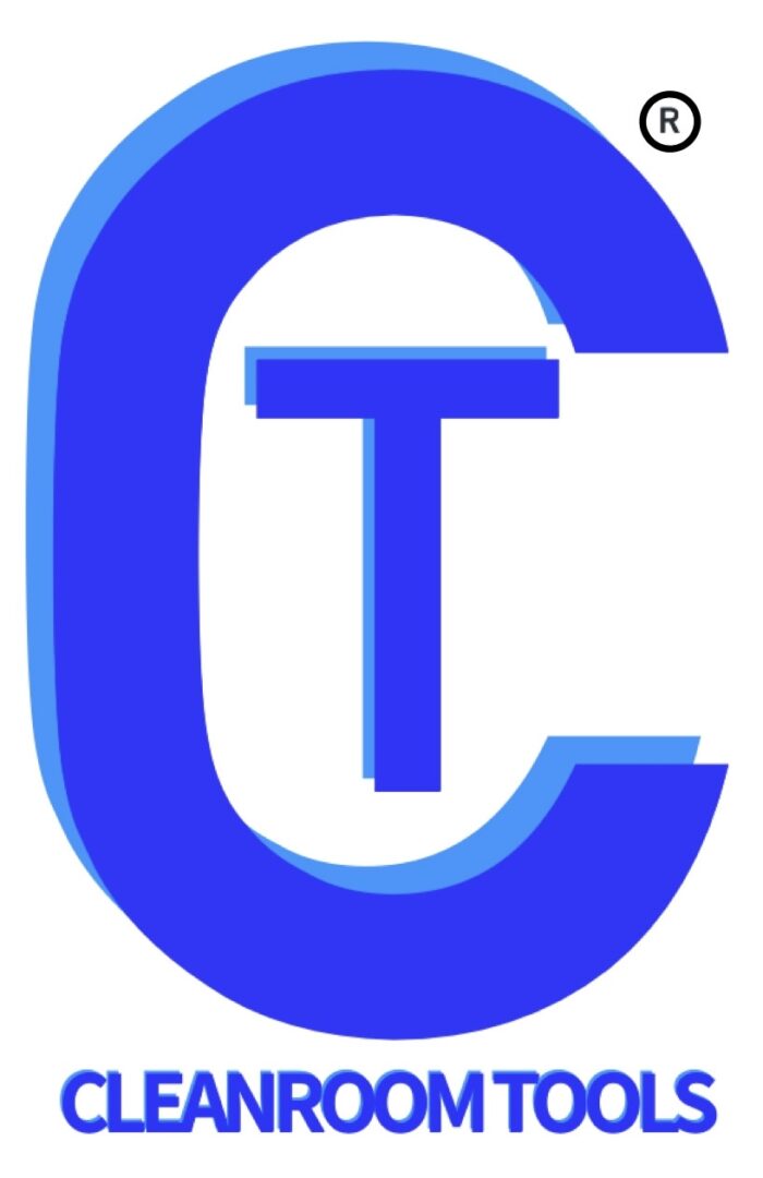 The logo for cleanroom tools.